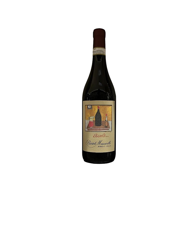 Barolo docg Etichetta disegnata Bartolo Mascarello 2020