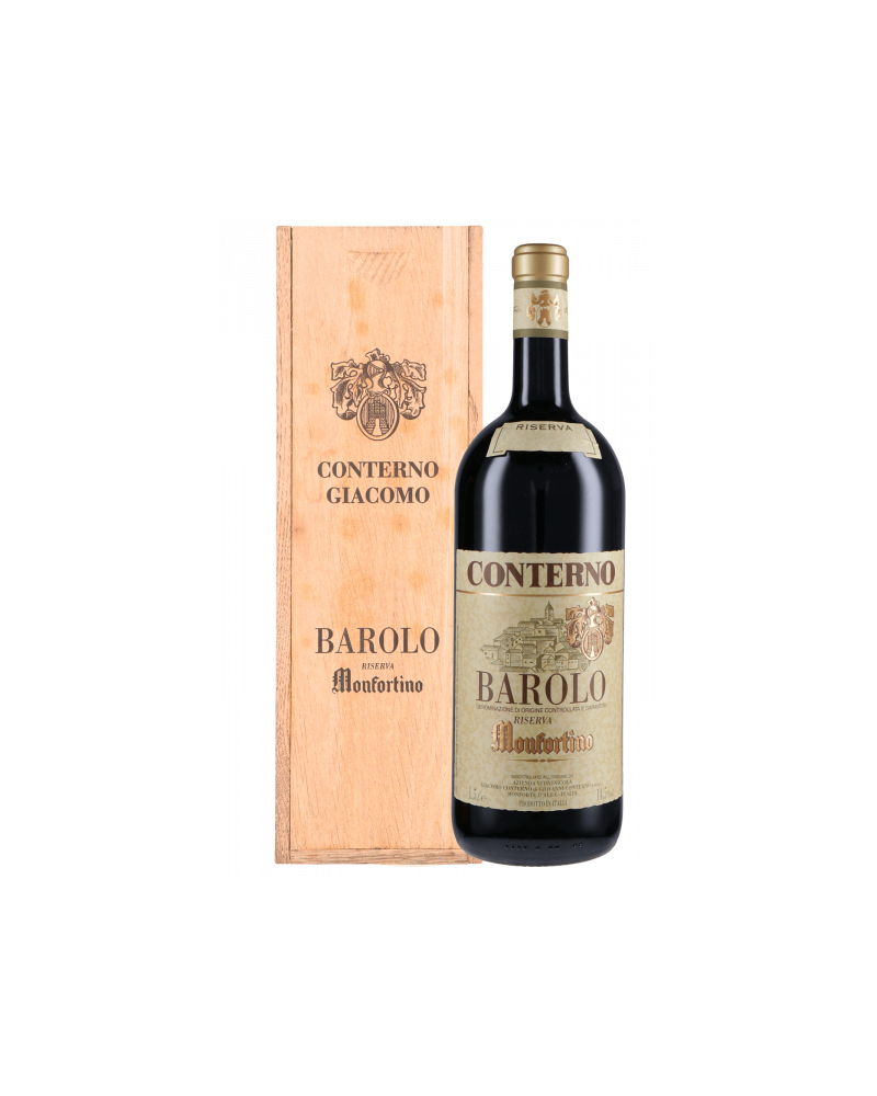 Monfortino Riserva Barolo docg Giacomo Conterno 2019 Magnum con cassetta legno