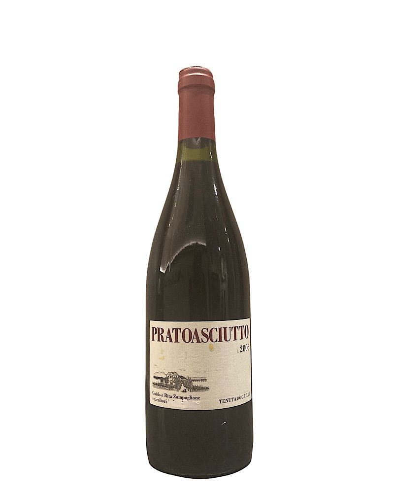 Pratoasciutto Vino Rosso Tenuta Grillo 2006